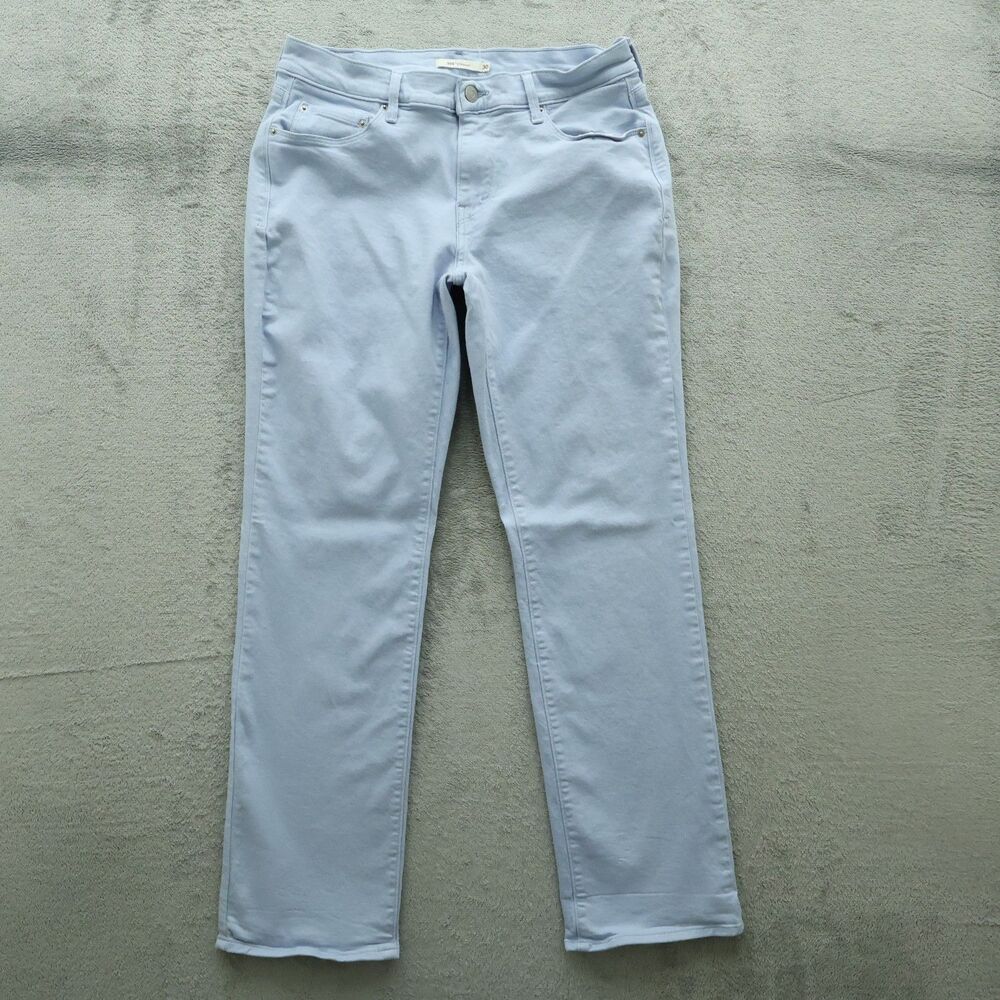 Levi's 505 Jeans Women's Size 10M Blue Mid-Rise Straight 30" Inseam Stretch